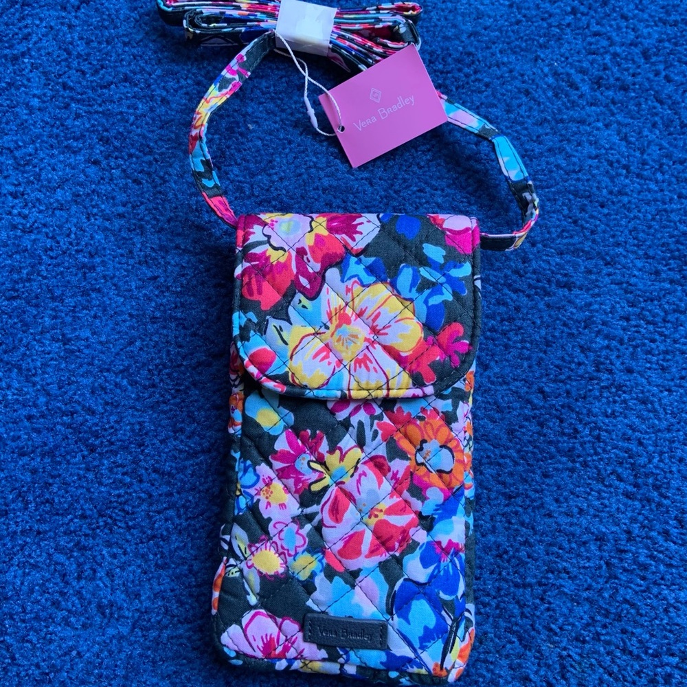 Vera Bradley Carson cellphone crossbody